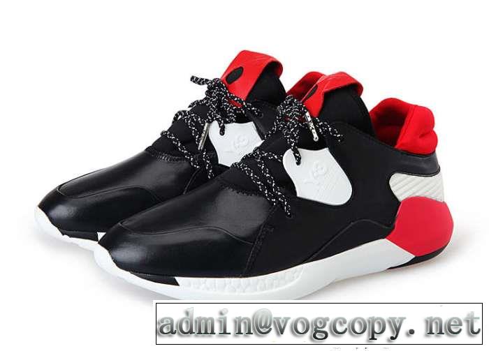 【大人気】定番商品【Y3 BOOST QR】ネオプレン&rdquo;ブーストQRスニーカー ★ROY RED/BLACK/FTW WHT☆ 2015-16 F/W COLLECTION！！スニーカー Black-Red-White