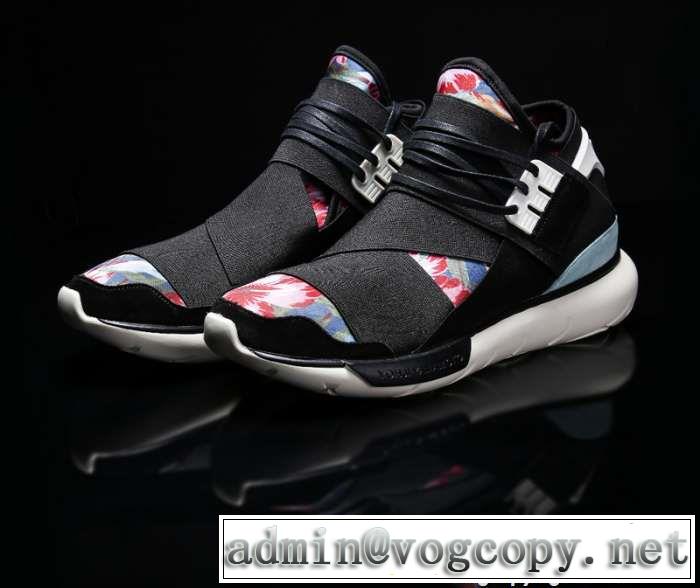 2016 売れ筋のいい Y3qasa high top graphic ワイスリー Y-3 メンズ スニーカー 運動靴 Qasa スニーカー ワイスリー スニーカー 運動靴