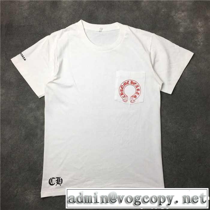 2017春夏 高品質 人気 クロムハーツ CHROME HEARTS 2色可選半袖Tシャツ 