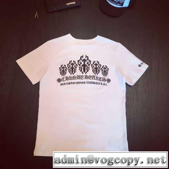 2017春夏 半袖Tシャツ 人気が爆発 2色可選 クロムハーツ CHROME HEARTS カジュアル