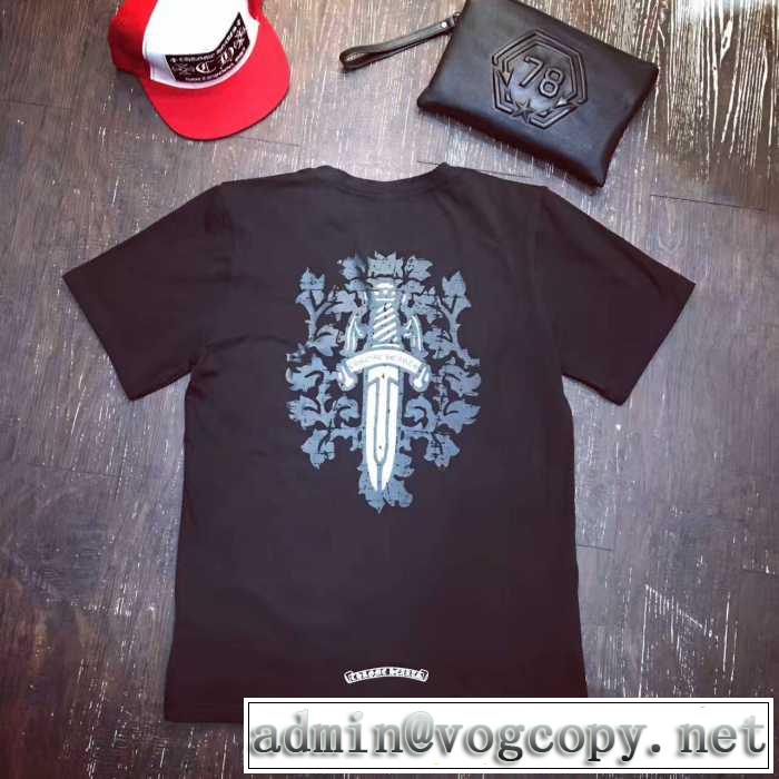 クロムハーツ CHROME HEARTS 大好評 2017春夏 2色可選 魅力ファッション 半袖Tシャツ