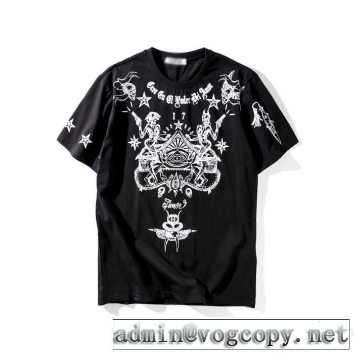 高級感を引き立てる ジバンシィ 半袖Tシャツ 男女兼用 2色可選 2017 快適な着心地をキープ