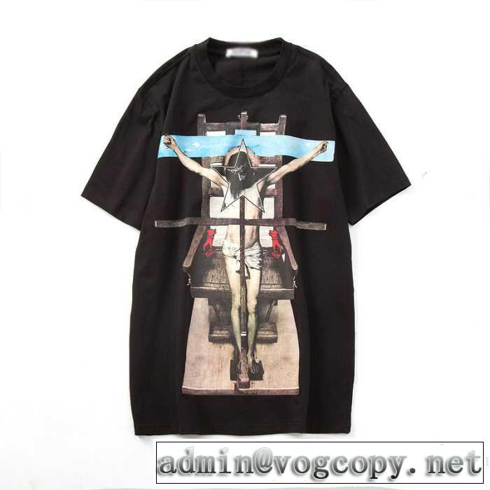 ファション性の高い 2017春夏 ジバンシィ GIVENCHY 自分らしいスタイリング 半袖Tシャツ 男女兼用