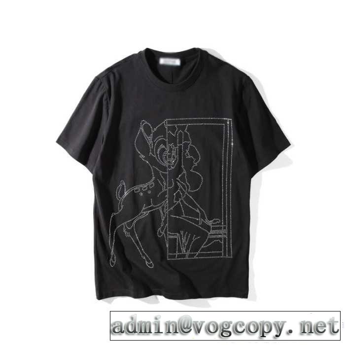 【人気ブログ掲載】 2017 半袖Tシャツ GIVENCHY ダイヤ付き 男女兼用