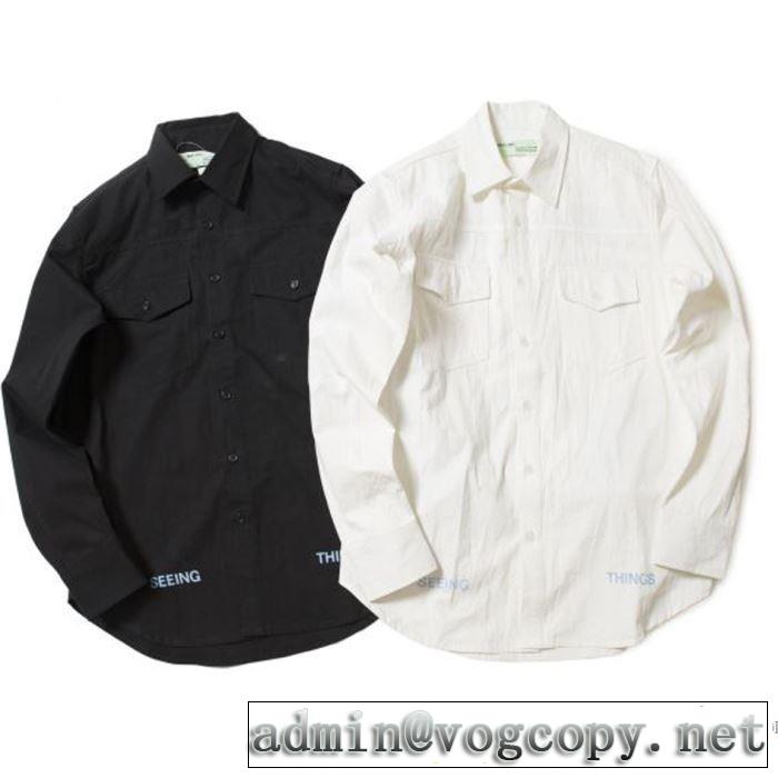男女兼用 高級感漂わせる 2色可選 2017春夏 首胸ロゴ Off-White オフホワイト