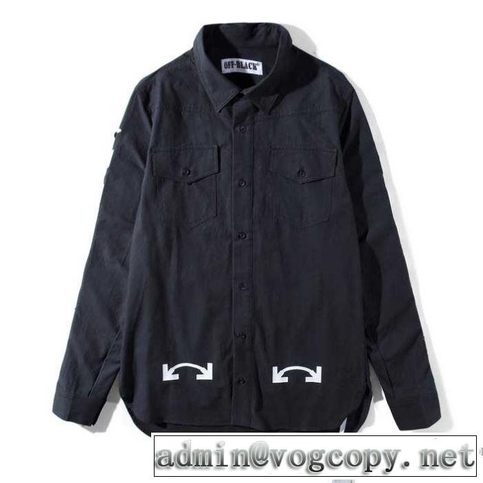 高級感演出 2017秋冬季超人気 Off-White オフホワイト ダスター コート