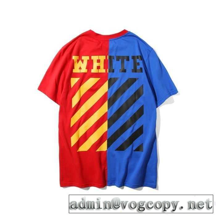 2017春夏 大人のセンスを感じさせる オフホワイト OFF-WHITE Tシャツ 2色 自分らしいスタイリング