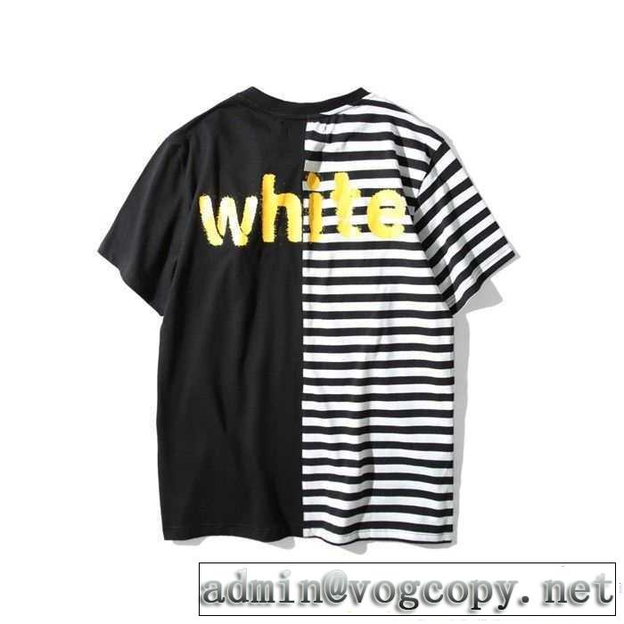 お洒落自在 2017春夏 オフホワイト OFF-WHITE 半袖 3色可選 着回し度抜群
