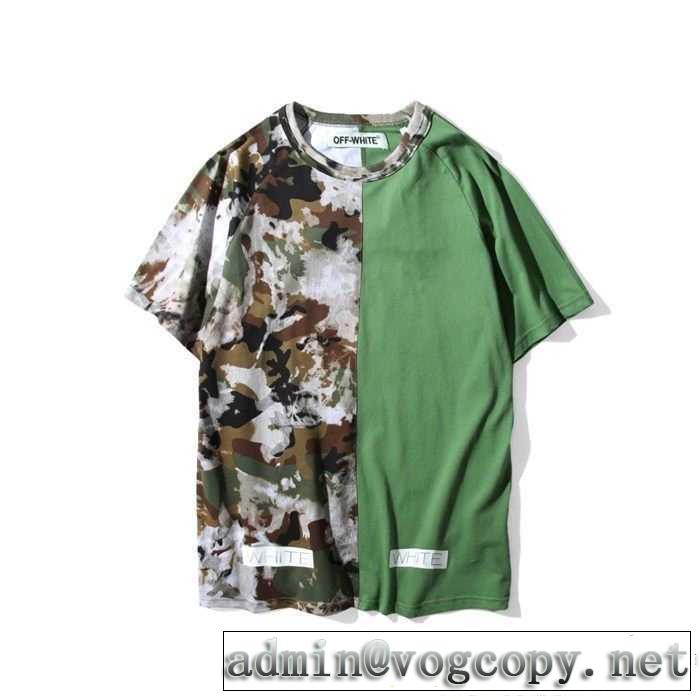 愛らしさ抜群！  OFF-WHITE 半袖 個性派 2017春夏 シンプル