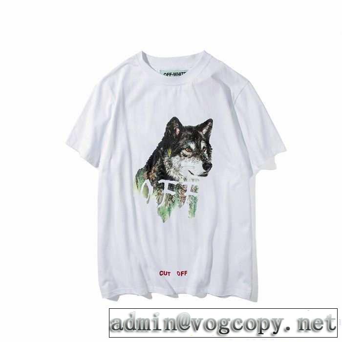 2017春夏 OFF-WHITE オフホワイト 頑丈な素材 半袖 2色可選 大人キレイに仕立てる