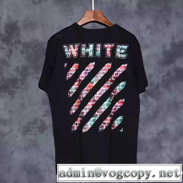 雑誌掲載アイテム 2017春夏 半袖Tシャツ オフホワイト OFF-WHITE クールビズ