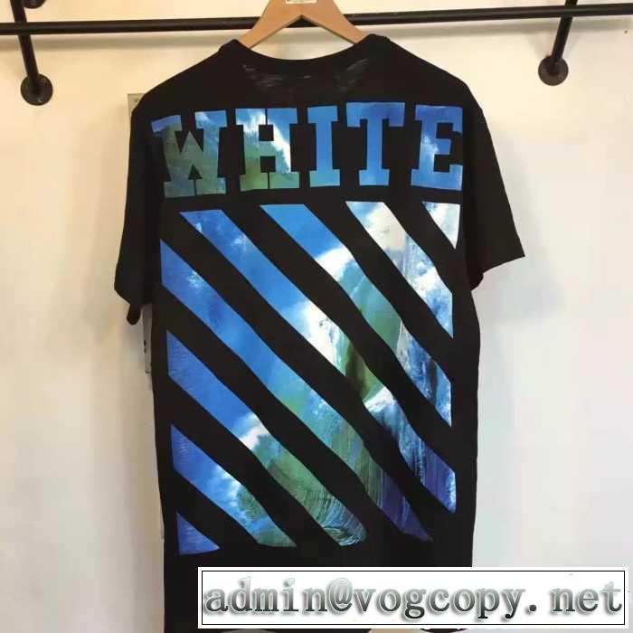 お買い得品 17SS オフホワイト OFF-WHITE 半袖Tシャツ 2色可選
