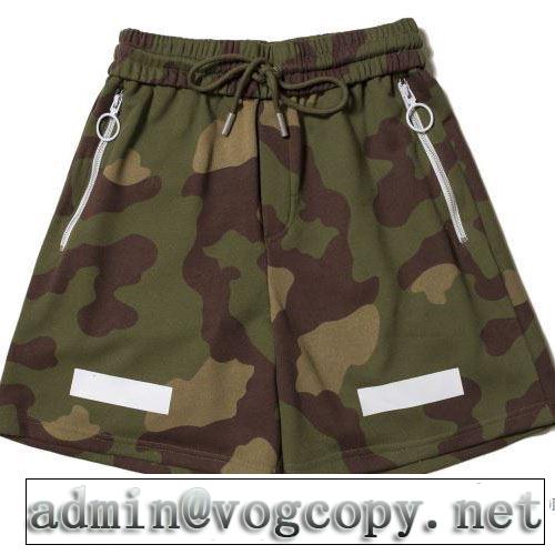 2017春夏 Off-White オフホワイト 耐久性に優れ 男女兼用 定番ボトム