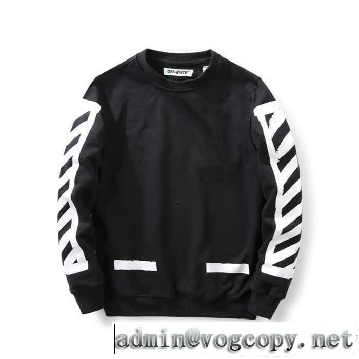 OFF-WHITE 人気新品★超特価★ 2017春夏 3色可選 プルオーバーパーカー