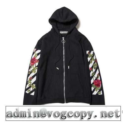 スタイリッシュな印象 Off-White オフホワイト 17ss こだわりのコート 男女兼用