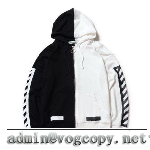 人気雑誌掲載 Off-White オフホワイト シンプルなデザイン 男女兼用 2017ss