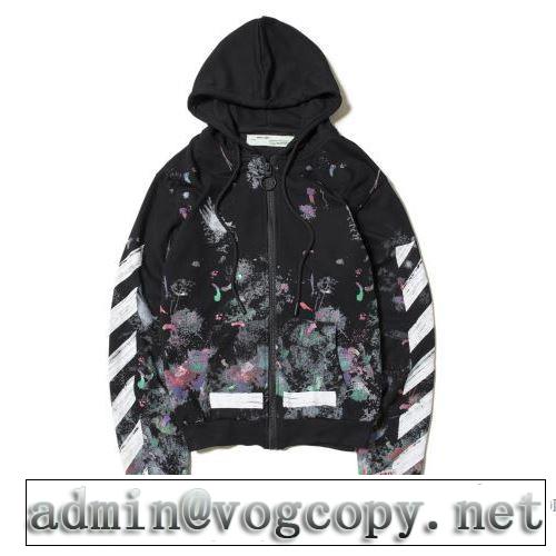 2017ss 軽量ジャケット 雑誌掲載アイテム 肌触りのいい 男女兼用 Off-White オフホワイト