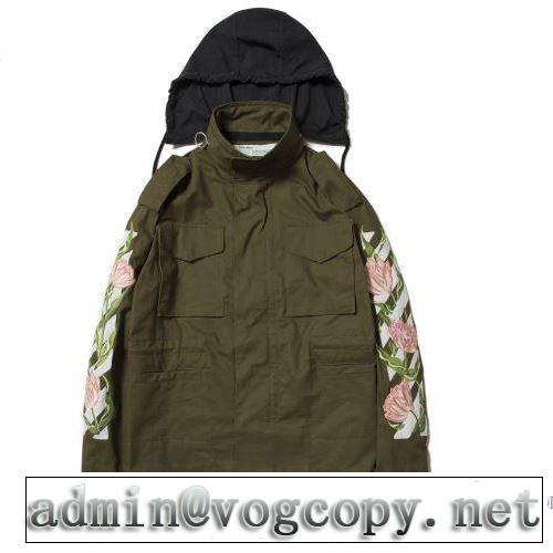 肌触りのいい こだわりのコート 17ss 男女兼用 Off-White オフホワイト 大好評?