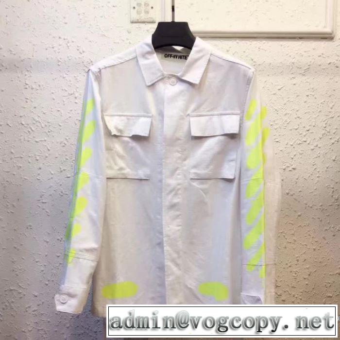 限定特価 OFF-WHITE 2017秋冬季超人気 パーカーワンピース オフホワイト
