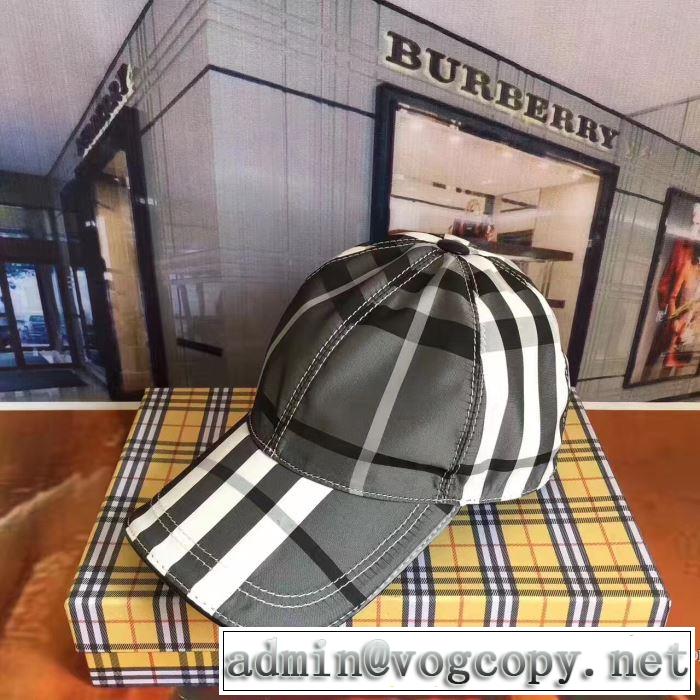 BURBERRY キャップ2色可選最安値2017 めちゃくちゃお得   バーバリー