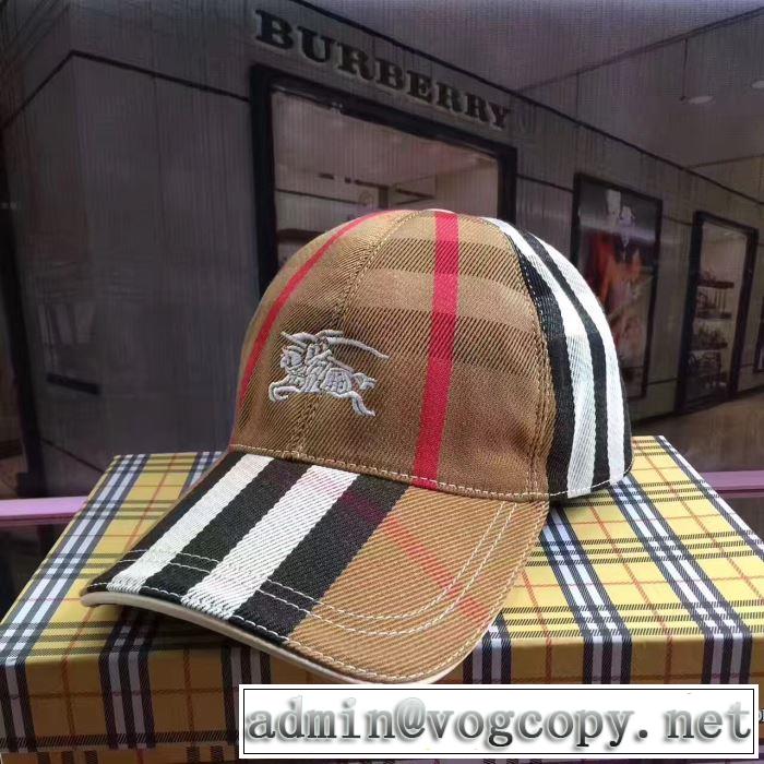 新作入荷2017バーバリーBURBERRY キャップ 3色可選有最旬アイテム