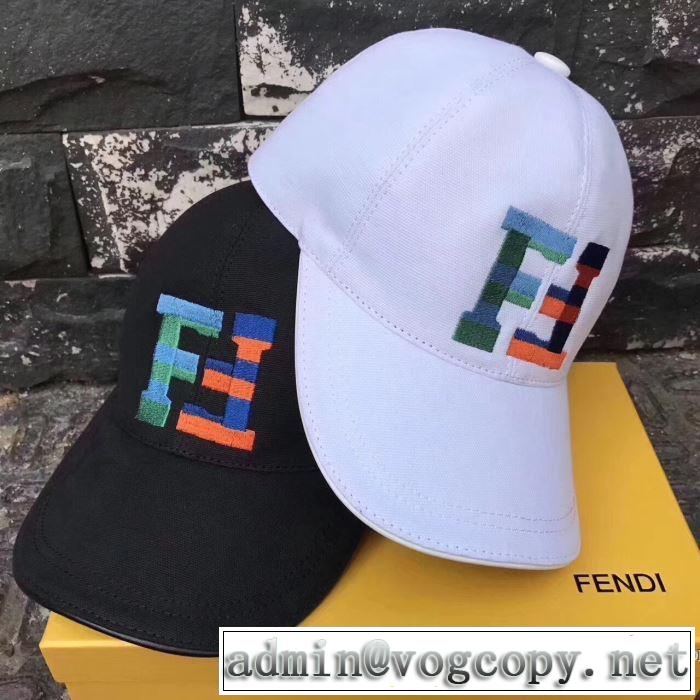 2017超人気上品上質 フェンディ FENDI キャップ2色可選首胸ロゴ