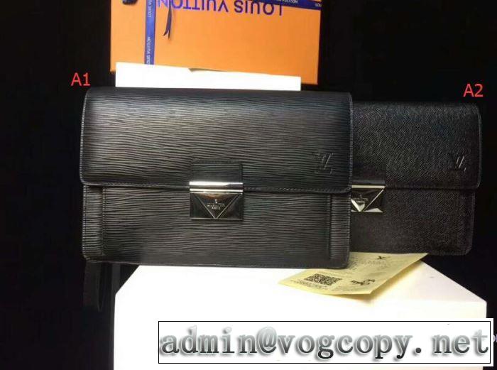 2017秋冬 ルイ ヴィトン LOUIS VUITTON  個性的なデザイン 2色可選 ビジネスケース