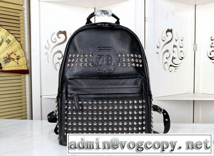 爆買い格安 屈託のないバッグ フィリッププレイン PHILIPP PLEIN 2017秋冬 リュック、バックパック