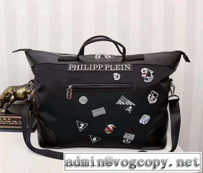 フィリッププレイン PHILIPP PLEIN 出張 旅行 驚きの低価格 手持ち&ショルダー掛け 2017秋冬