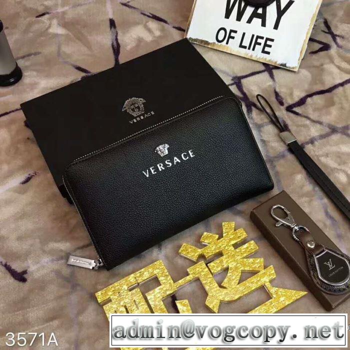 VERSACE 財布最新入荷2017 超激得100%新品 ヴェルサーチ
