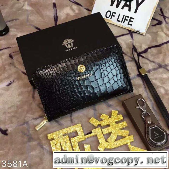 新作入荷2017 VERSACE 財布 超激得低価ヴェルサーチ