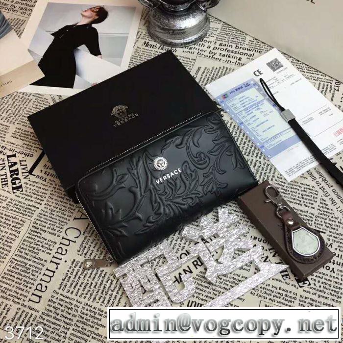 品質保証 2017春夏 ヴェルサーチ VERSACE 財布好評品