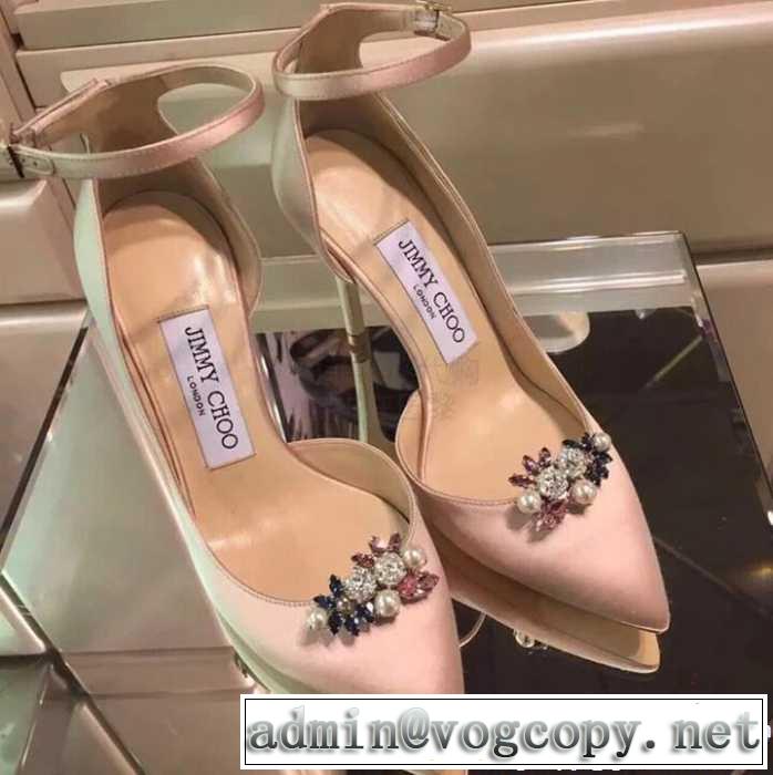 モデル大絶賛? 2017春夏 ジミーチュウ JIMMY CHOO ハイヒール 軽量で疲れにくい