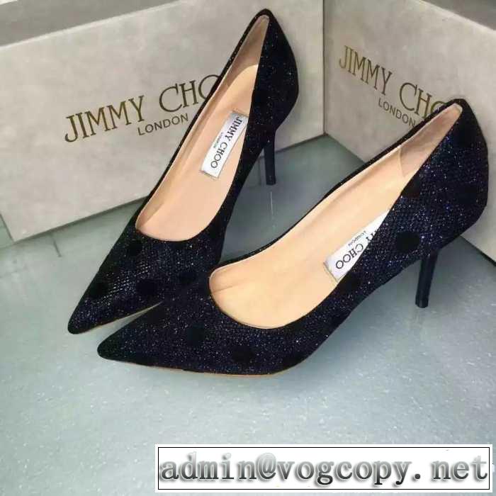 JIMMY CHOO ハイヒール 雑誌掲載アイテム 17SS 4色可選 大人 トレンド