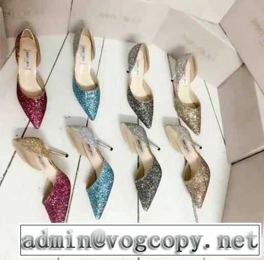 17SS 入手困難！ジミーチュウ JIMMY CHOO 4色可選 ハイヒール 程よい高さ