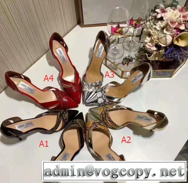 上品な輝きを放つ形HOT2017多色選択可 ジミーチュウ JIMMY CHOO ハイヒール