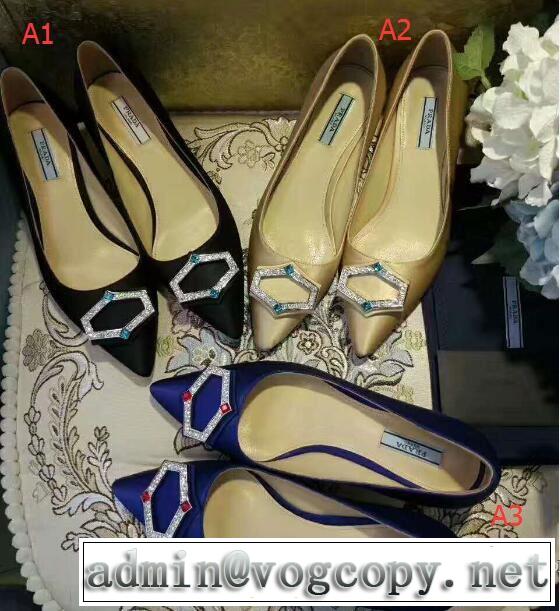 プラダ PRADA 3色選択可 ハイヒール素敵 2017限定セール100%新品