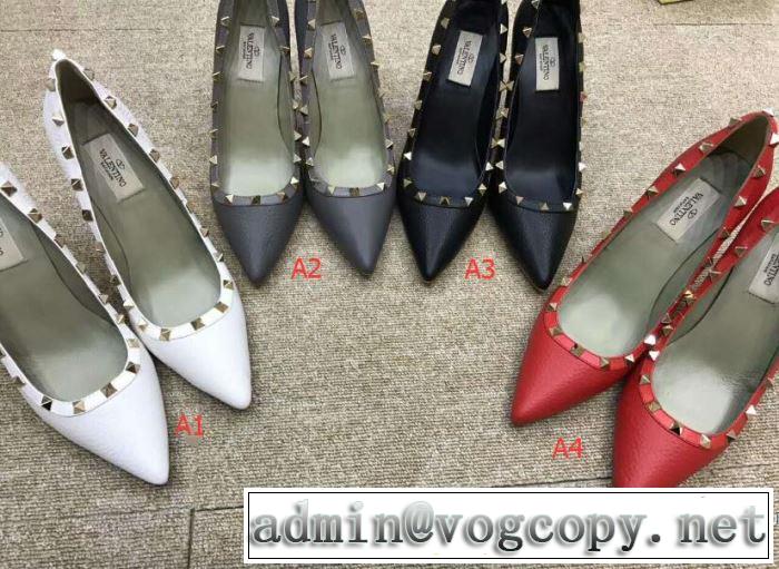 VALENTINO 4色可選パンプス好評品2017秋季超人気 ヴァレンティノ