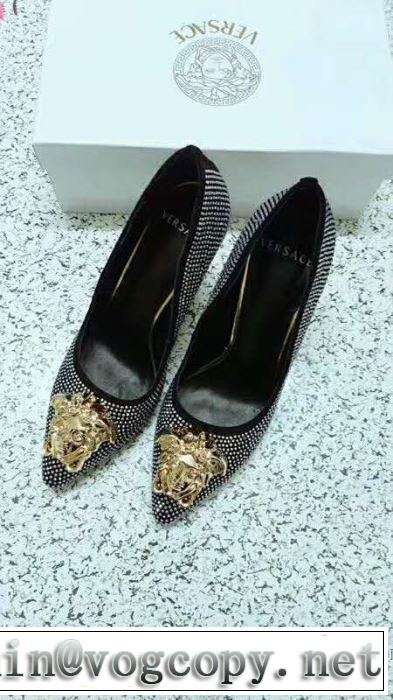超激得定番 VERSACE HOT100%新品 2017新款 ハイヒール ヴェルサーチ