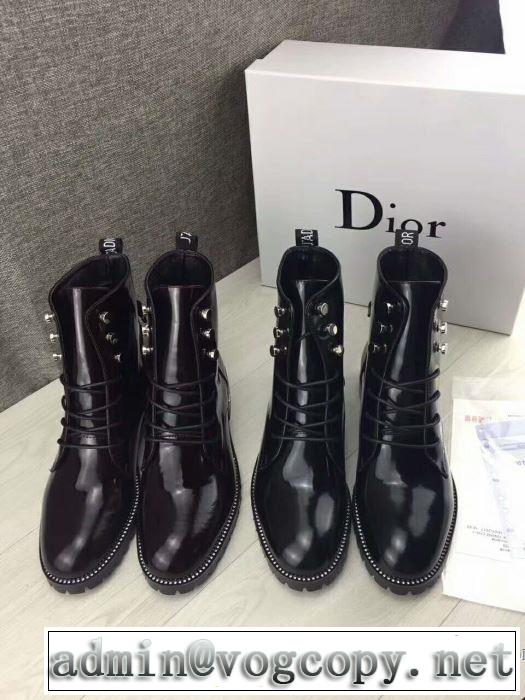 大人の個性を。 2色可選ディオール DIOR  ショートブーツ2017秋冬季超人気