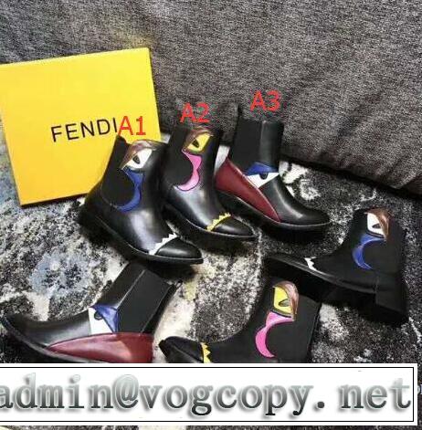 2017最新入荷 ブーティー 3色可選 フェンディ FENDI 肌触りのいい