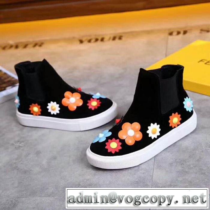 ショートブーツフェンディ FENDI2色可選  2017秋冬季超人気特別人気感謝SALE　