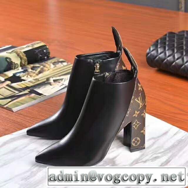 上品な輝きを放つ形 爆買い2017 ルイ ヴィトン LOUIS VUITTON ショートブーツ2色可選