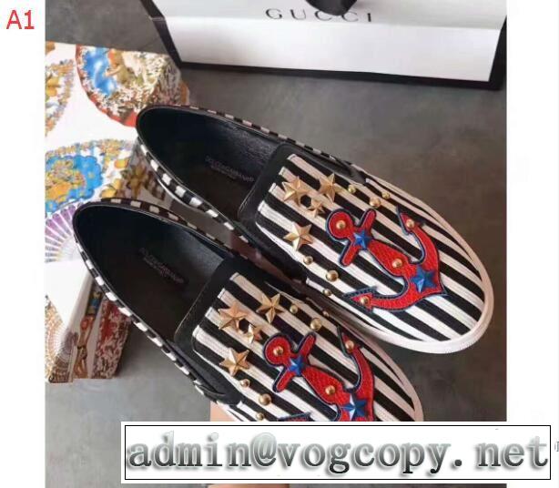 3色可選 スニーカー ドルチェ＆ガッバーナ Dolce&Gabbana 2017秋冬 大人っぼい 極上シューズ