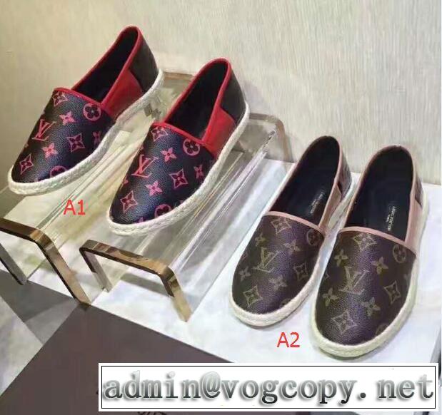 脱ぎ履きしやすい 存在感◎ 2色可選 ルイ ヴィトン LOUIS VUITTON カジュアルシュッズ 2017秋冬