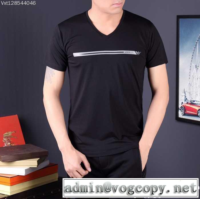 半袖Tシャツ 3色可選 爆買いセール 2017 ARMANI アルマーニ