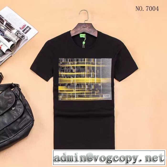 17春夏 ヒューゴボス HUGO BOSS 大人気☆NEW!! 半袖Tシャツ 3色可選