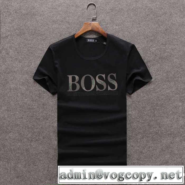 ヒューゴボス HUGO BOSS 半袖Tシャツ 2017春夏 3色可選 最旬アイテム
