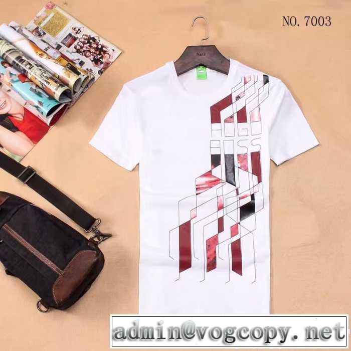 半袖Tシャツ 3色可選 17春夏 めちゃくちゃお得 ヒューゴボス HUGO BOSS