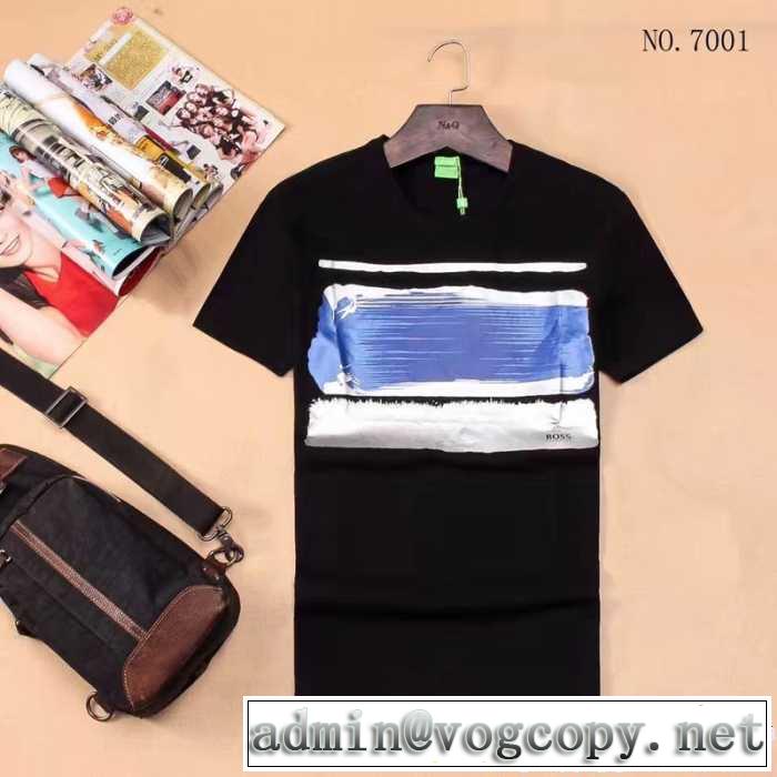 2017 ヒューゴボス  超目玉  HUGO BOSS 3色可選 半袖Tシャツ
